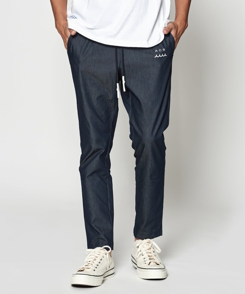 ACANTHUS(アカンサス)の「ACANTHUS:ACANTHUSxmutaEasy Tight Pants(その他パンツ・メンズ・インディゴブルー/ブラック/ホワイト・L/M)」の3枚目の写真