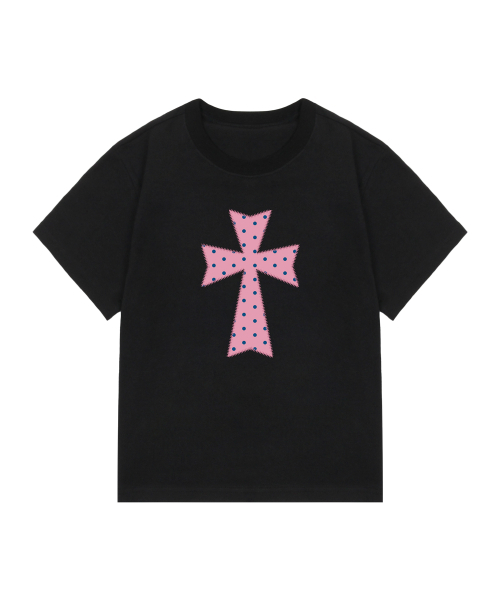 GRAVER（グレーバー）の「[ユニセックス]ドットクロス半袖Tシャツ_5カラー（Tシャツ/カットソー・レディース・ブラック/ブラック系その他2/スカイブルー/ホワイト系その他2/チャコールグレー/ホワイト/サンドベージュ・SMALL/MEDIUM/LARGE/X-SMALL）」の21枚目の写真