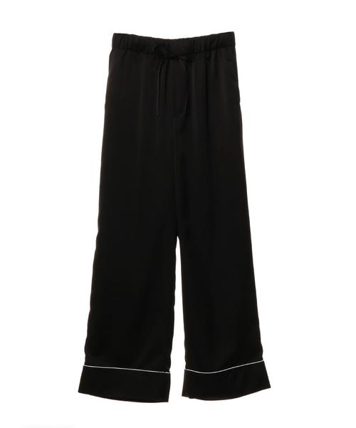 ASTRAET（アストラット）の「ASTRAET（アストラット） サテンイージーパンツ◆（その他パンツ・レディース・ブラック/ベージュ・1/0）」の2枚目の写真