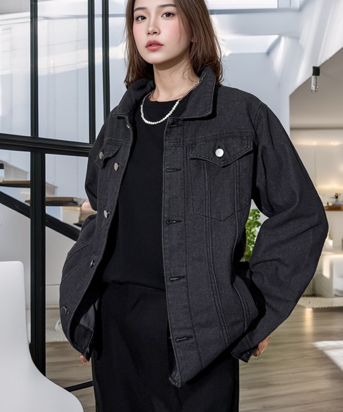 セール】Bonjour Sagan｜ボンジュールサガンのデニムジャケット