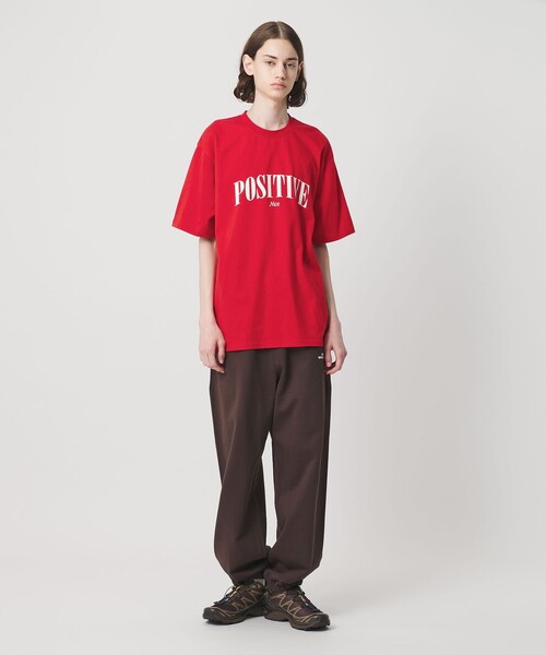 NICE WEATHER(ナイスウェザー)の「<NICE WEATHER>POSITIVE ショートスリーブ Tシャツ(Tシャツ/カットソー・メンズ・ネイビー/レッド・XS/M/S/L)」の14枚目の写真