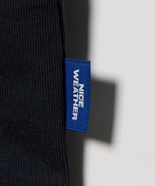 NICE WEATHER(ナイスウェザー)の「<NICE WEATHER>POSITIVE ショートスリーブ Tシャツ(Tシャツ/カットソー・メンズ・ネイビー/レッド・XS/M/S/L)」の6枚目の写真