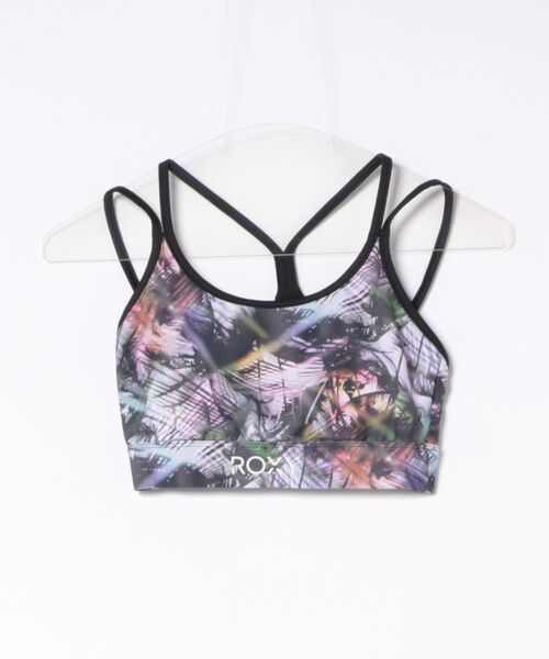 ROXY(ロキシー)の「ROXY FITNESS BREEZE FLOW BRA ブラトップ /QUIK DRY/UVカット 【2026年夏モデル】(その他トップス・レディース・ブルー/ブラック/マルチ・LARGE/MEDIUM/SMALL)」の3枚目の写真