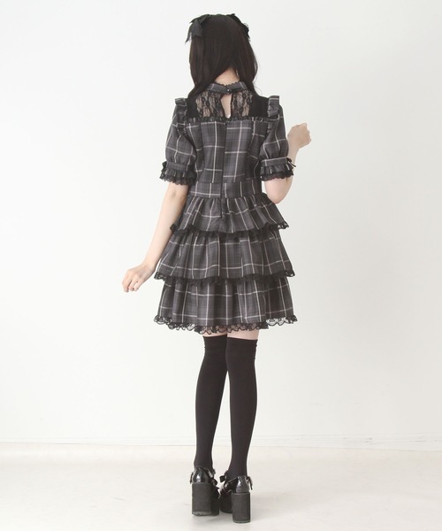DearMyLove(ディアマイラブ)の「フリルティアードハートアイドルワンピース(ワンピース・レディース・ベビーピンク/ネイビー/グレー・LARGE/MEDIUM/3L)」の20枚目の写真