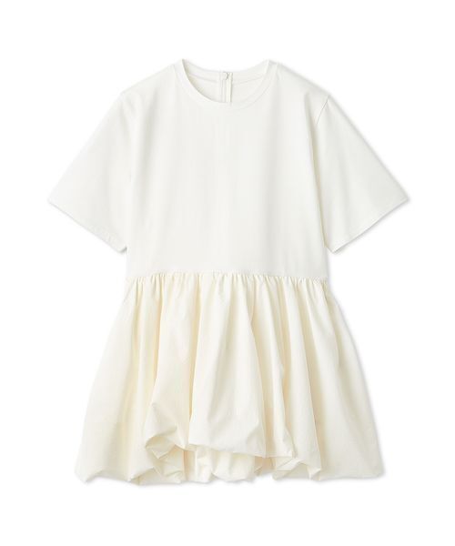 emmi（エミ）の「ドッキングバルーンカットソー（Tシャツ/カットソー・レディース・ブラック/オフホワイト・F）」の14枚目の写真