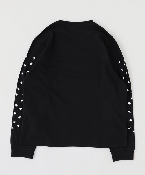 JOURNAL STANDARD(ジャーナルスタンダード)の「POINTER BRAND Stars TS LS(Tシャツ/カットソー・メンズ・ブラック・MEDIUM/LARGE)」の2枚目の写真