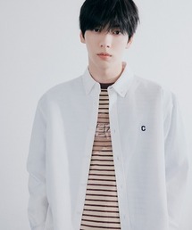 [SOOBIN着用] MULTI STRIPE GRAPHIC T-SHIRT