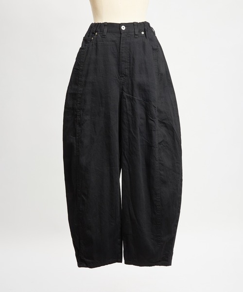 gomme(ゴム)の「バレルデニムパンツ(デニムパンツ・レディース・チャコールグレー/ブラック・MEDIUM)」の20枚目の写真
