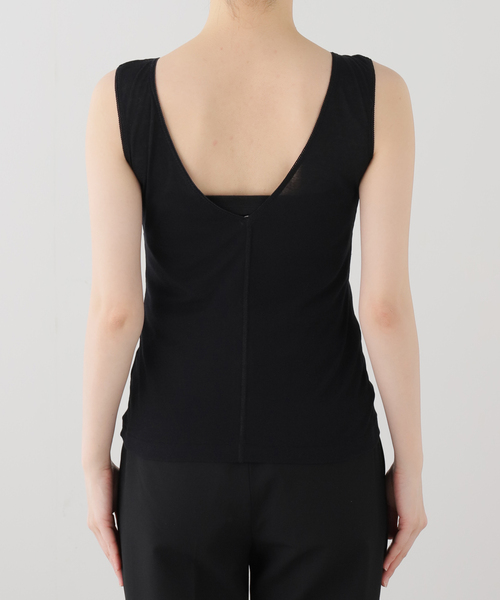 EDIT. FOR LULU(エディットフォールル)の「【NOHRA/ノーラ】Cotton rib tank top(タンクトップ・レディース・ホワイト/ブラック・SMALL)」の13枚目の写真