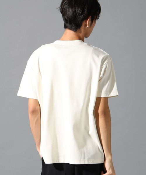 LAND MUSEUM(ランドミュージアム)の「LAND MUSEUM/ヘンリータイト半袖T(Tシャツ/カットソー・メンズ・ブラック/チャコール/ホワイト・LARGE/MEDIUM)」の9枚目の写真