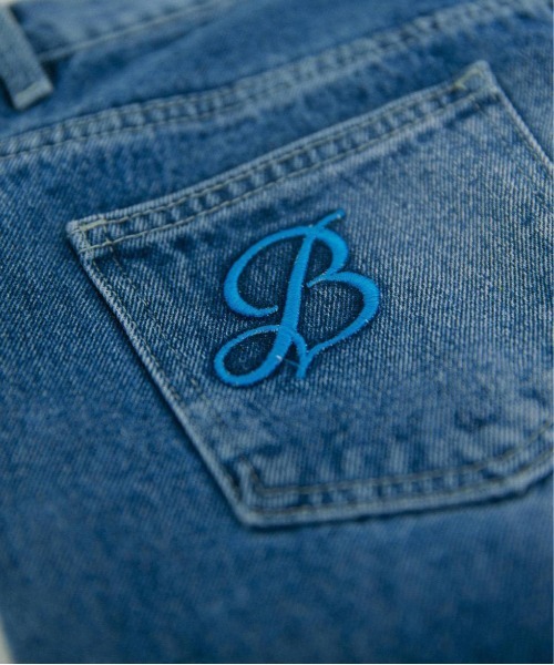 BLUE×PALANG(ブルーパラン)の「B SEMI FLARE DENIM(デニムパンツ・レディース・インディゴブルー・SMALL/MEDIUM)」の9枚目の写真