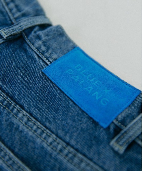 BLUE×PALANG(ブルーパラン)の「B SEMI FLARE DENIM(デニムパンツ・レディース・インディゴブルー・SMALL/MEDIUM)」の10枚目の写真