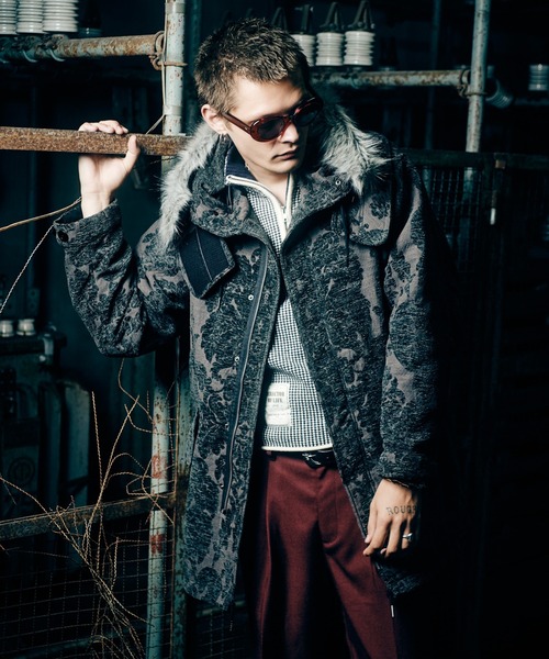 glamb ハイネックモッズコート High Neck Mods Coat / ハイネックモッズコート（モッズコート