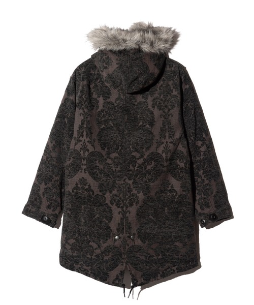 glamb(グラム)の「High Neck Mods Coat / ハイネックモッズコート(モッズコート・メンズ・グレー/グリーン/チャコール・S/M/L)」の7枚目の写真