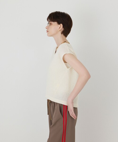 Diagram(ダイアグラム)の「カールヤーンシアートップ(Tシャツ/カットソー・レディース・ブラック・36)」の21枚目の写真