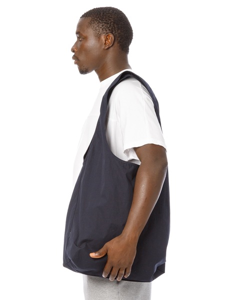 DAILY STANDARD by SANDINISTA(デイリースタンダードバイサンディニスタ)の「CORDURA Rip-Stop Packable Market Bag / コーデュラリップパッカブル仕様マーケットバッグ(エコバッグ/サブバッグ・メンズ・ブラック/オリーブ/ネイビー・FREE)」の13枚目の写真