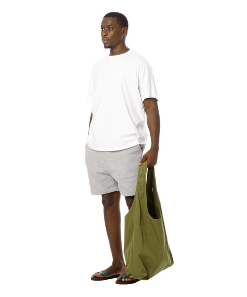 DAILY STANDARD by SANDINISTA(デイリースタンダードバイサンディニスタ)の「CORDURA Rip-Stop Packable Market Bag / コーデュラリップパッカブル仕様マーケットバッグ(エコバッグ/サブバッグ・メンズ・ブラック/オリーブ/ネイビー・FREE)」の5枚目の写真