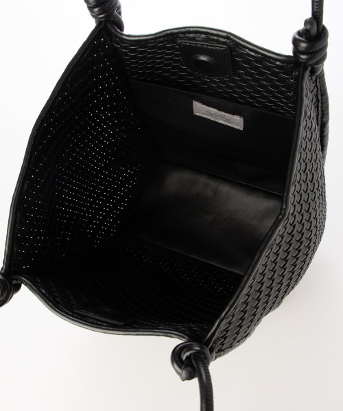 cache cache（カシュ カシュ）の「カシュカシュ cachecache / 縦型メッシュトート（トートバッグ・レディース・ブラック/アイボリー/チョコ・FREE）」の15枚目の写真