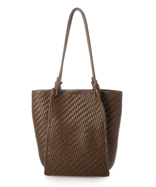 cache cache（カシュ カシュ）の「カシュカシュ cachecache / 縦型メッシュトート（トートバッグ・レディース・ブラック/アイボリー/チョコ・FREE）」の11枚目の写真