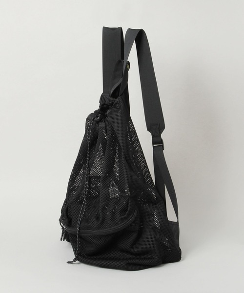 RAGEBLUE（レイジブルー）の「【WEEKEND(ER)&CO./ウィークエンダー】MESH DW PACK/バックパック（バックパック/リュック・メンズ・オレンジ/ブラック・FREE）」の3枚目の写真