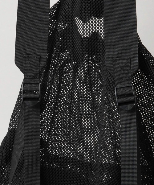RAGEBLUE（レイジブルー）の「【WEEKEND(ER)&CO./ウィークエンダー】MESH DW PACK/バックパック（バックパック/リュック・メンズ・オレンジ/ブラック・FREE）」の11枚目の写真