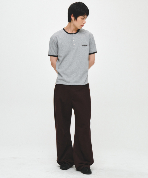 INTEMPOMOOD(インテンポムード)の「ファイヤーワークワイドパンツ_バーガンディ(その他パンツ・メンズ・バーガンディー・MEDIUM/LARGE/X-LARGE)」の9枚目の写真