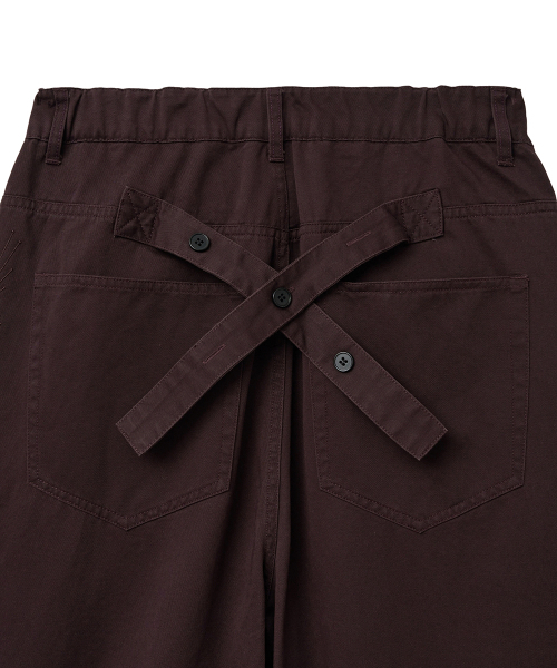 INTEMPOMOOD(インテンポムード)の「ファイヤーワークワイドパンツ_バーガンディ(その他パンツ・メンズ・バーガンディー・MEDIUM/LARGE/X-LARGE)」の17枚目の写真
