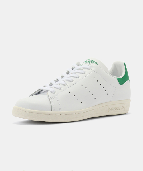 Herringbone Footwear(ヘリンボーンフットウェア)の「adidas Originals STAN SMITH 80s IF0202(スニーカー・メンズ・ホワイト・28cm/27.5cm/26.5cm/24.5cm/24cm/23.5cm/23cm/22.5cm/27cm/26cm/25cm)」の2枚目の写真
