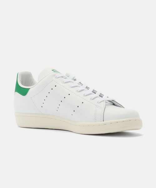 Herringbone Footwear(ヘリンボーンフットウェア)の「adidas Originals STAN SMITH 80s IF0202(スニーカー・メンズ・ホワイト・28cm/27.5cm/26.5cm/24.5cm/24cm/23.5cm/23cm/22.5cm/27cm/26cm/25cm)」の5枚目の写真