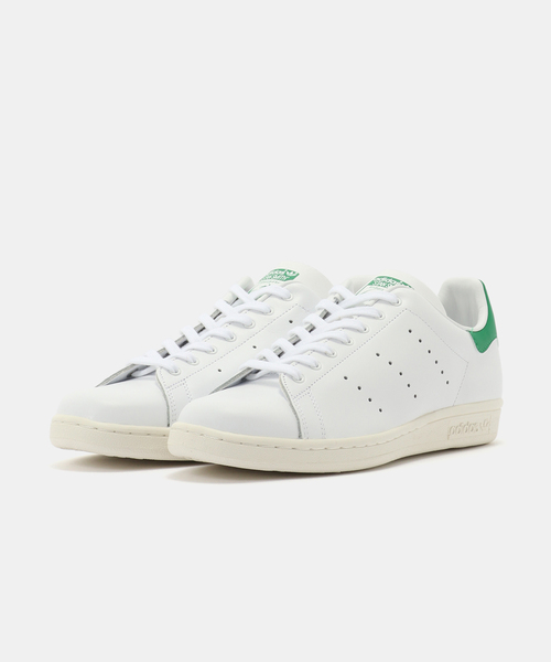 Herringbone Footwear(ヘリンボーンフットウェア)の「adidas Originals STAN SMITH 80s IF0202(スニーカー・メンズ・ホワイト・28cm/27.5cm/26.5cm/24.5cm/24cm/23.5cm/23cm/22.5cm/27cm/26cm/25cm)」の7枚目の写真