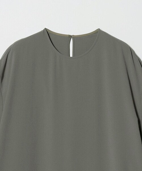H BEAUTY&YOUTH UNITED ARROWS(エイチビューティーアンドユースユナイテッドアローズ)の「<H>ジョーゼット ロングドレス(ワンピース・レディース・グレー系/ブラック・S/M)」の8枚目の写真