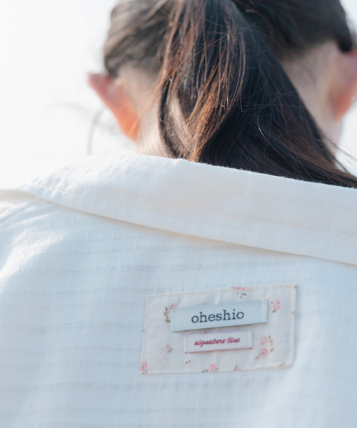 OHESHIO（オヘシオ）の「SHEER OVERFIT COTTON SHIRT, WHITE（シャツ/ブラウス・レディース・その他・FREE）」の6枚目の写真