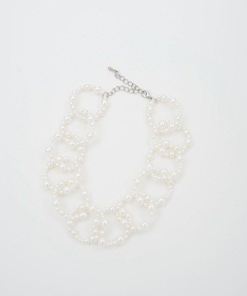 SOEMIN(ソミン)の「Pearl choker/パールチョーカー(チョーカー・レディース・ホワイト・FREE)」の6枚目の写真