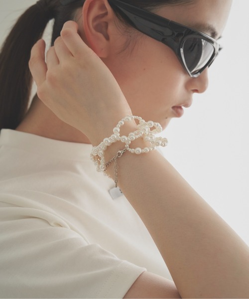 SOEMIN(ソミン)の「Pearl choker/パールチョーカー(チョーカー・レディース・ホワイト・FREE)」の5枚目の写真