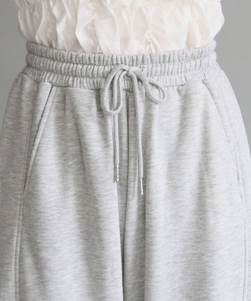 tiptop(ティップトップ)の「裏毛カーブパンツ(スウェットパンツ・レディース・ブラック系その他/グレー/ブラック・FREE)」の14枚目の写真