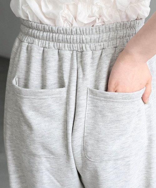 tiptop(ティップトップ)の「裏毛カーブパンツ(スウェットパンツ・レディース・ブラック系その他/グレー/ブラック・FREE)」の16枚目の写真