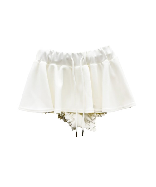 ALLuRing ChaRm(アリュリングチャーム)の「Cake Flare Mini Skirt / ケーキフレアミニスカート(スカート・レディース・ホワイト・M/S)」の13枚目の写真