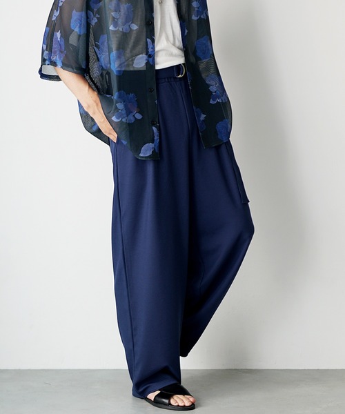 MinoriTY(マイノリティ)の「【MinoriTY】ストラクチャーベルト付きワイドパンツ メンズ 夏服 ユニセックス(その他パンツ・メンズ・ブルー/ライトグレー/ブラック・M/L/S)」の10枚目の写真