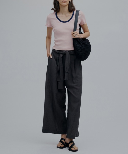 Ameri（アメリ）の「MEDI FRUIT DYED CUT TOP（Tシャツ/カットソー・レディース・ピンク/ブルー/イエロー・FREE）」の17枚目の写真