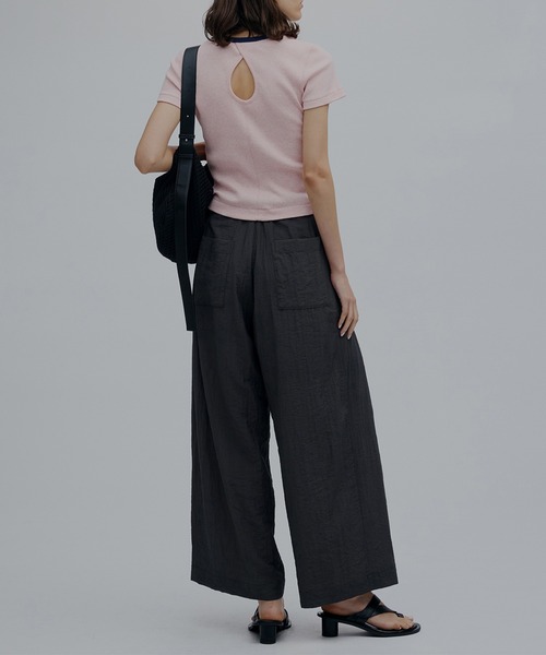 Ameri（アメリ）の「MEDI FRUIT DYED CUT TOP（Tシャツ/カットソー・レディース・ピンク/ブルー/イエロー・FREE）」の18枚目の写真