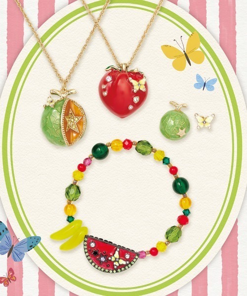 ANNA SUI(アナスイ)の「メロンモチーフ ピアス(ピアス(両耳用)・レディース・グリーン・ONE SIZE)」の6枚目の写真