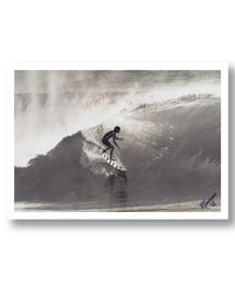 GREENROOM（グリーンルーム）の「【NORTH SHORE PHOTOGRAPHY / ノースショアフォトグラフィー】GERRY LOPEZ AT THE BANZAI PIPELINE マットプリント（ポスター/アート）」
