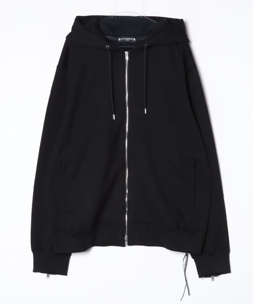 mastermind JAPAN(マスターマインド)の「CHAINED ZIP UP HOODIE(パーカー・メンズ・ブラック・XL)」の1枚目の写真