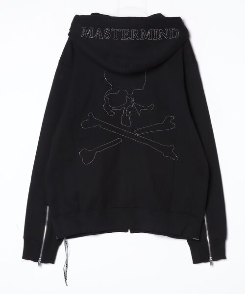 mastermind JAPAN(マスターマインド)の「CHAINED ZIP UP HOODIE(パーカー・メンズ・ブラック・XL)」の2枚目の写真