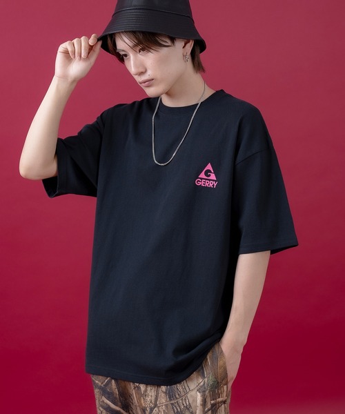En serio TOKYO（エンソリオトーキョー）の「【GERRY】別注ネオン転写MTボックスロゴ半袖Tシャツ 52-9173G-BJ（Tシャツ/カットソー・メンズ・カーキ/ブラック/ホワイト/オートミール・SMALL/MEDIUM/LARGE/X-LARGE）」の9枚目の写真