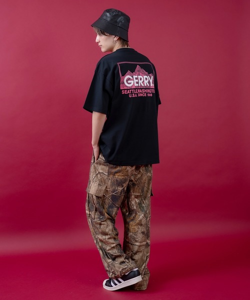 En serio TOKYO（エンソリオトーキョー）の「【GERRY】別注ネオン転写MTボックスロゴ半袖Tシャツ 52-9173G-BJ（Tシャツ/カットソー・メンズ・カーキ/ブラック/ホワイト/オートミール・SMALL/MEDIUM/LARGE/X-LARGE）」の12枚目の写真