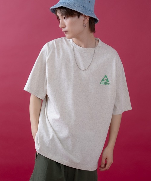 En serio TOKYO（エンソリオトーキョー）の「【GERRY】別注ネオン転写MTボックスロゴ半袖Tシャツ 52-9173G-BJ（Tシャツ/カットソー・メンズ・カーキ/ブラック/ホワイト/オートミール・SMALL/MEDIUM/LARGE/X-LARGE）」の13枚目の写真