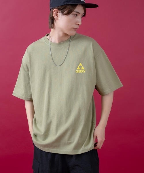 En serio TOKYO（エンソリオトーキョー）の「【GERRY】別注ネオン転写MTボックスロゴ半袖Tシャツ 52-9173G-BJ（Tシャツ/カットソー・メンズ・カーキ/ブラック/ホワイト/オートミール・SMALL/MEDIUM/LARGE/X-LARGE）」の17枚目の写真
