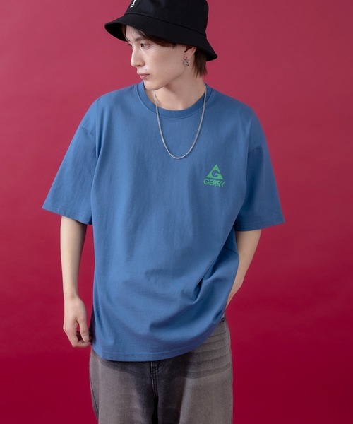 En serio TOKYO（エンソリオトーキョー）の「【GERRY】別注ネオン転写MTボックスロゴ半袖Tシャツ 52-9173G-BJ（Tシャツ/カットソー・メンズ・カーキ/ブラック/ホワイト/オートミール・SMALL/MEDIUM/LARGE/X-LARGE）」の21枚目の写真