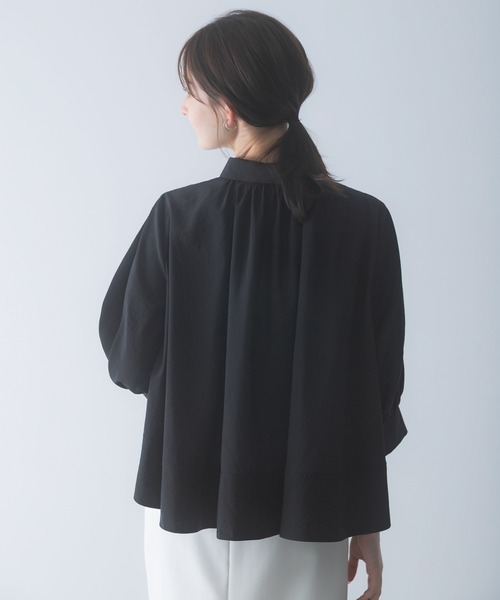 URBAN RESEARCH ROSSO WOMEN(アーバンリサーチ ロッソ)の「ウォッシャブルブライトローンシャツブラウス(シャツ/ブラウス・レディース・ブラック/オフホワイト/ブルー系その他・FREE)」の20枚目の写真